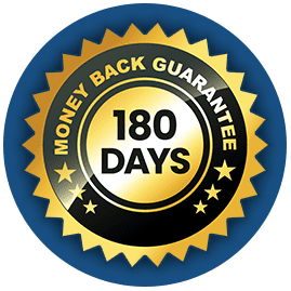 Glucovy- Money-Back Guarantee Badge